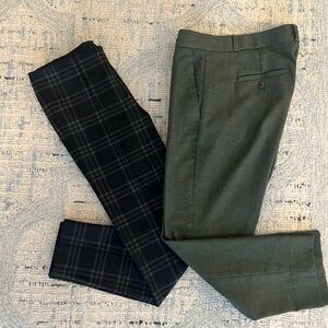 Anthropologie and LOFT pants